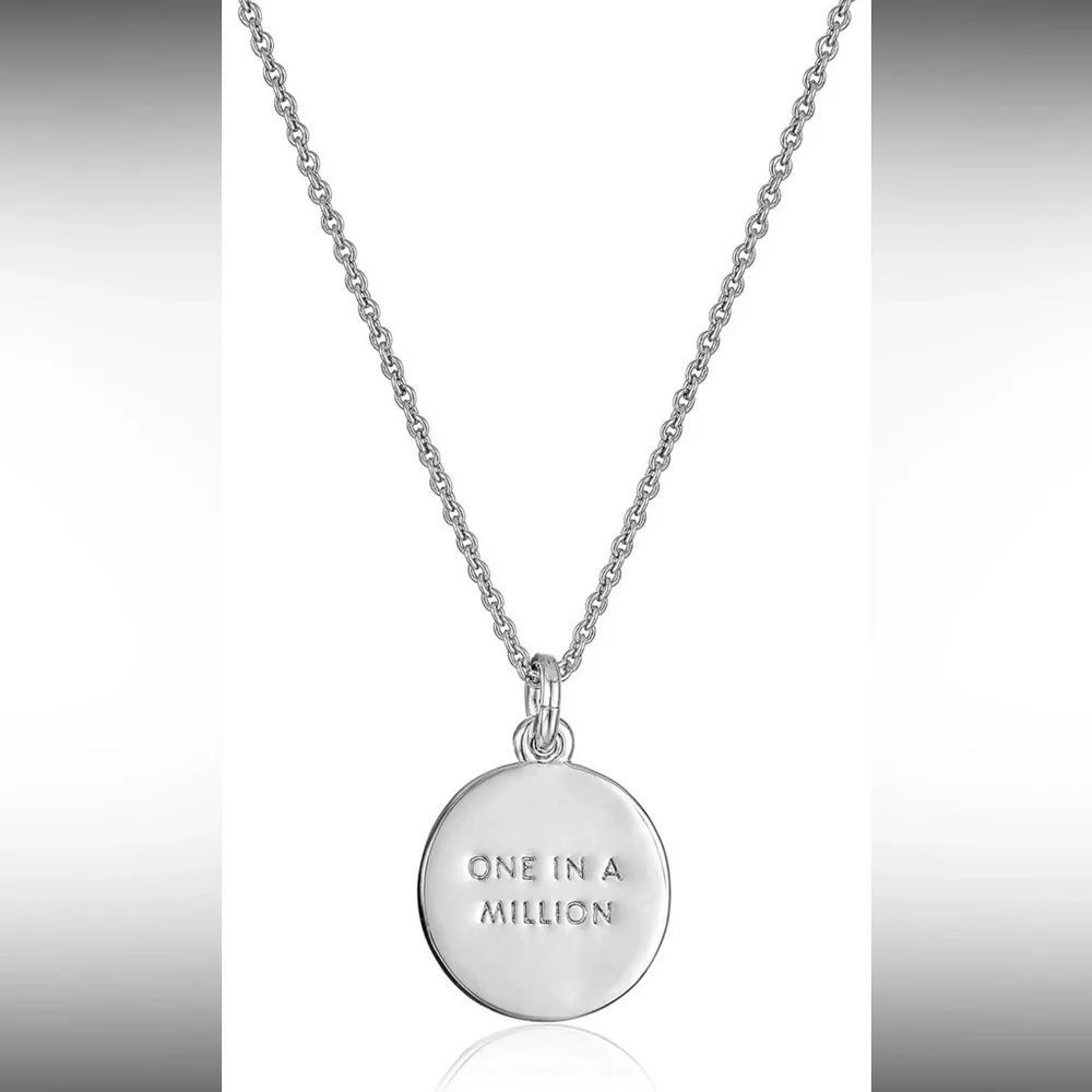 Kate Spade New York Initial Pendant Necklace S Silver
